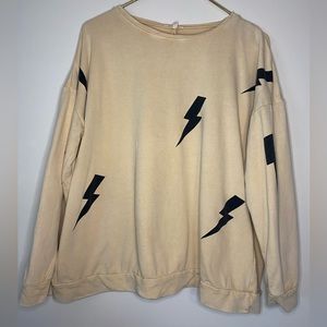 Easel lightning bolt sweater